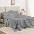 Ultra-Soft Twin Bed Sheet Set 3 Piece, Hotel Luxury Super Soft 1800 Series Microfiber Bed Sheets Set, Wrinkle Free Breathable, U... - Cooling Hotel Quality Bedding Sheets and Pillowcases - Default Title