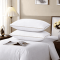 Fluffy Shredded Down Feather Pillows for Bed 20 x 30 Inches Queen Size Set of 2, Medium Firm Luxury Cooling Hotel Collection Feather ... - Orthopedic Shredded Foam Bed Pillow Set - Default Title