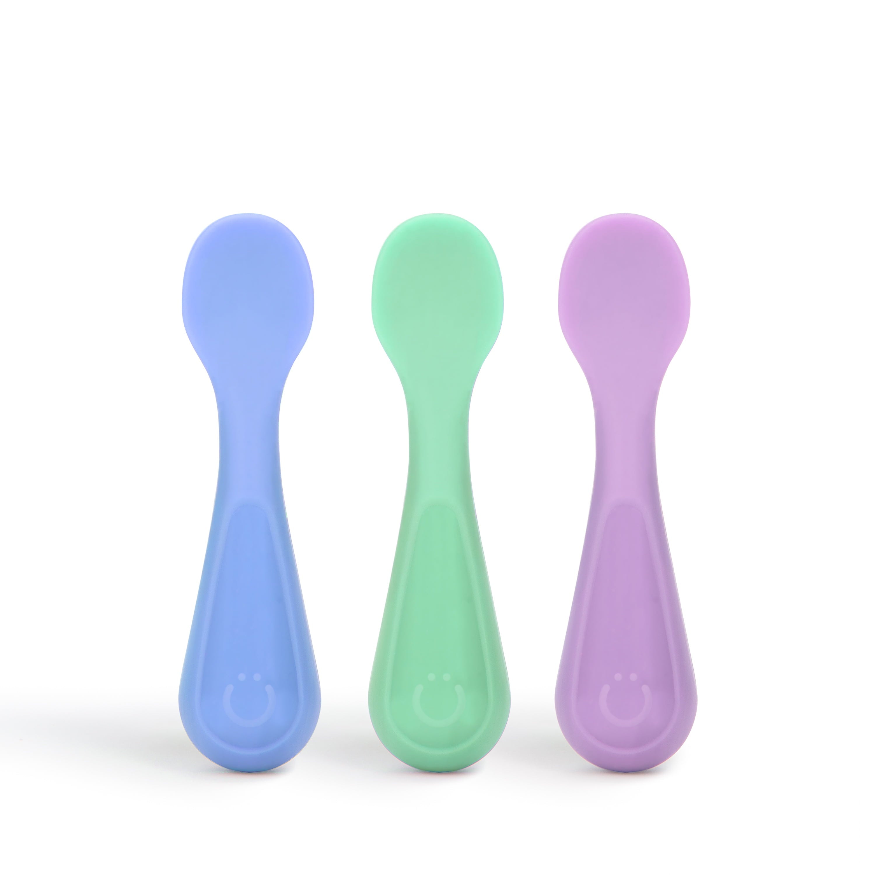 High-Precision Silicone Toddler Training Spoons, Baby, Silicone Flatware Sets, 3 Pack - Multi-Purpose Hand Tool for Daily Meal Prep - Default Title