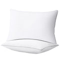 Hotel Collection Pillows Standard Size Set of 2, Hotel Quality, Down Alternative Gusseted Bed Pillows for Side, Back, And Stomach Slee... - Orthopedic Shredded Foam Bed Pillow Set - Default Title