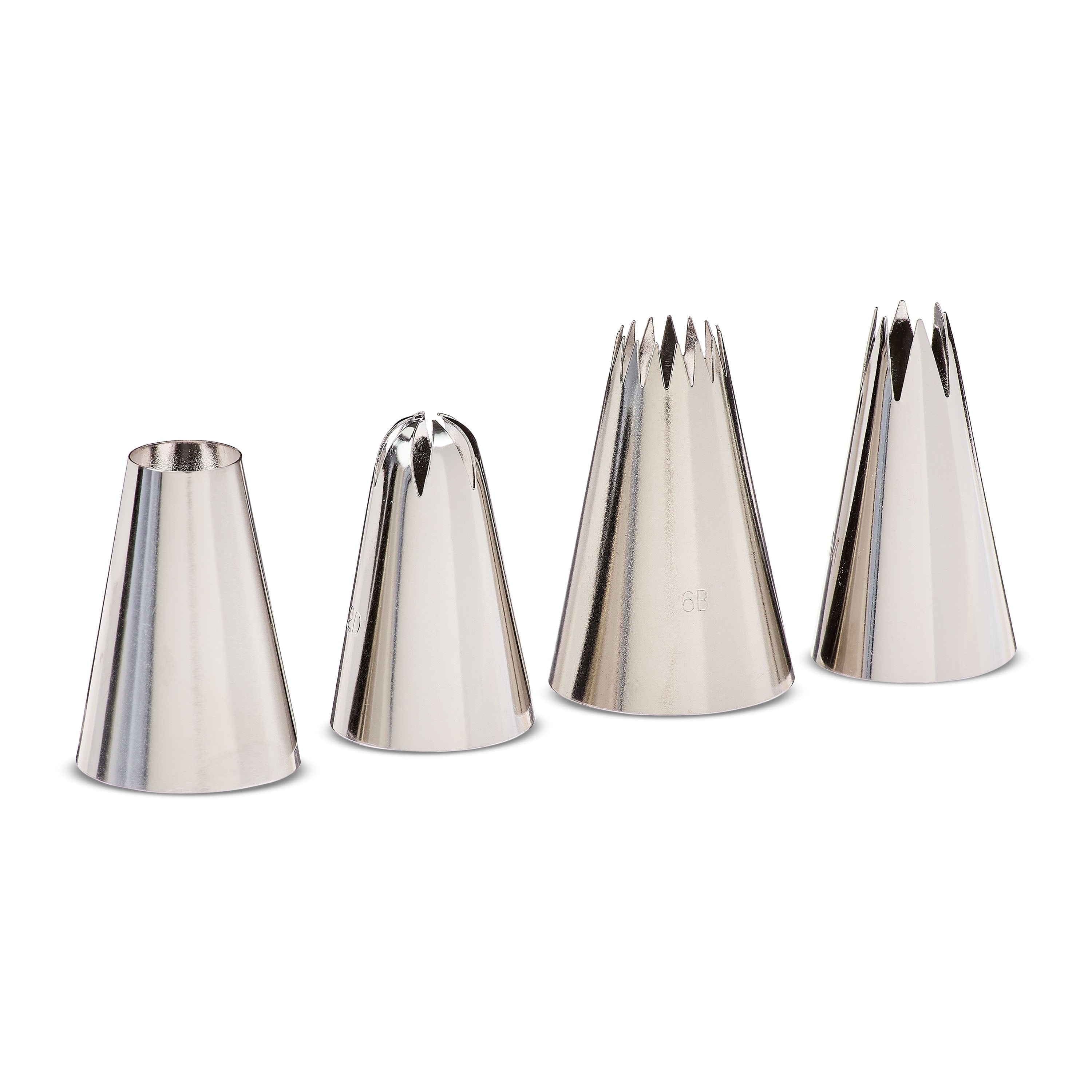 Multi-Functional Large Decorating Tips, 4 Pieces - Innovative Kitchen Helper for Modern Cooking - Default Title