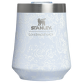 Premium Matte Stanley 1913 x LoveShackFancy Holiday Reserve Wine Tumbler D204X - Premium Insulated Egg-Shaped Wine Glass for Outdoors - Toscana Toile Alpine Blue