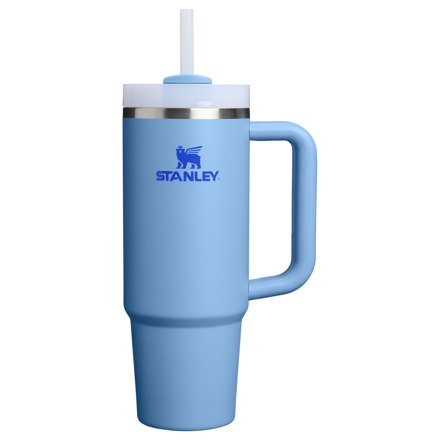 Insulated Travel The Quencher H2.0 Flowstate Tumbler D051L - 40oz Large Capacity Car-Cup Friendly Quencher - Blue Sky