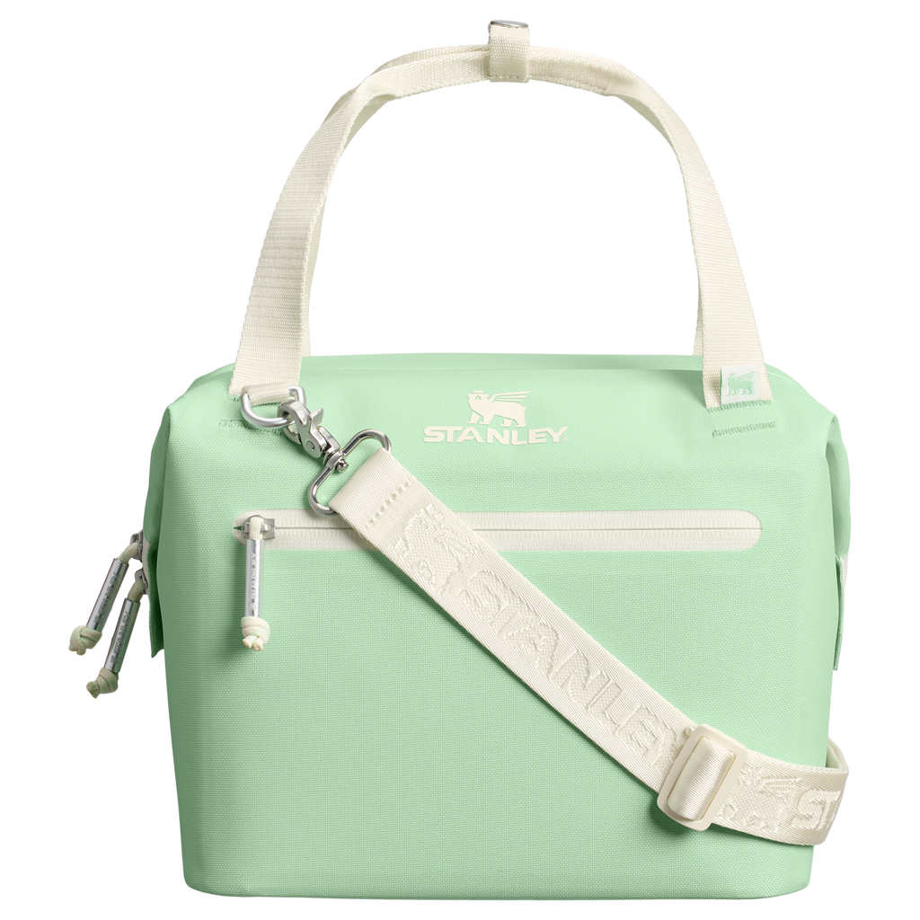 Heavy-Duty Tote The All Day Julienne Mini Cooler D052R - Leak-Proof Insulated Mini Cooler Bag for Lunch - Pistachio