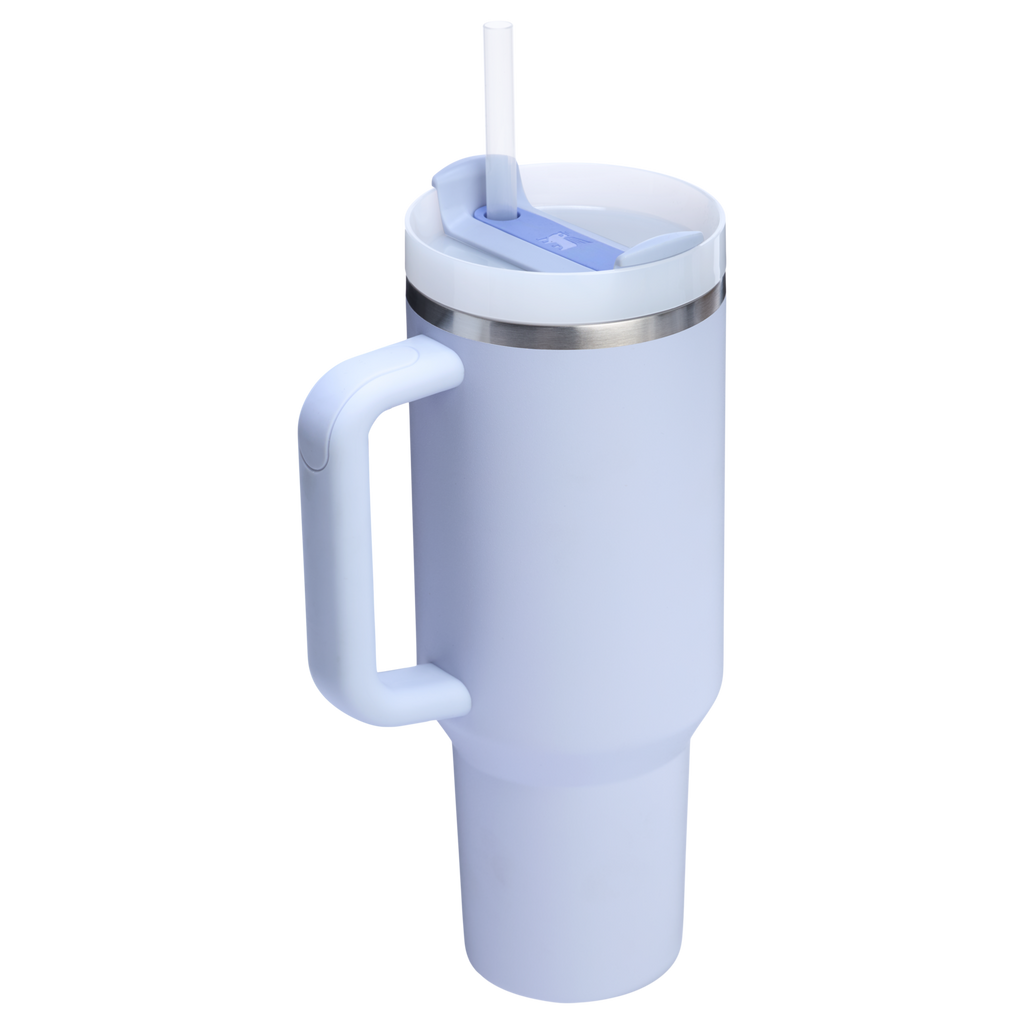 Large Capacity The Quencher H2.0 Flowstate Tumbler  | Stanley Create D332L - Double-Wall Vacuum Insulated Travel Tumbler with Straw Detail