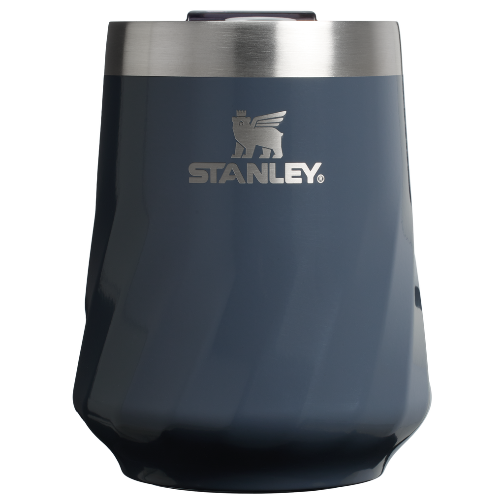 Premium Matte The Textured Reserve Wine Tumbler D141Z - Reserve Collection Stainless Steel Whiskey Cup - Twilight Gloss