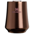 Elegant Stemless The Reserve Wine Tumbler | Stanley Create D302P - Reserve Collection Stainless Steel Whiskey Cup - Cream Gloss