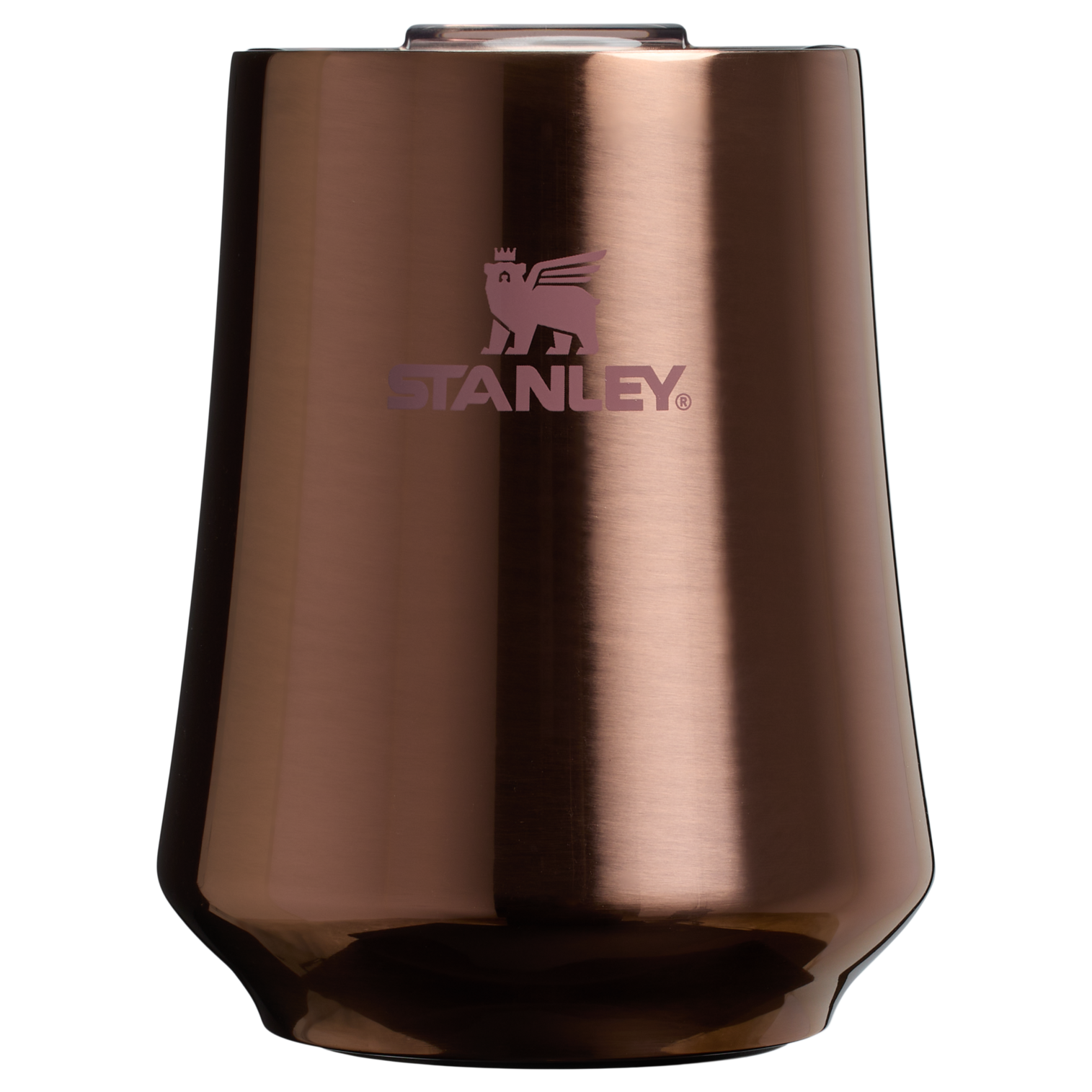 Elegant Stemless The Reserve Wine Tumbler | Stanley Create D302P - Reserve Collection Stainless Steel Whiskey Cup - Cream Gloss
