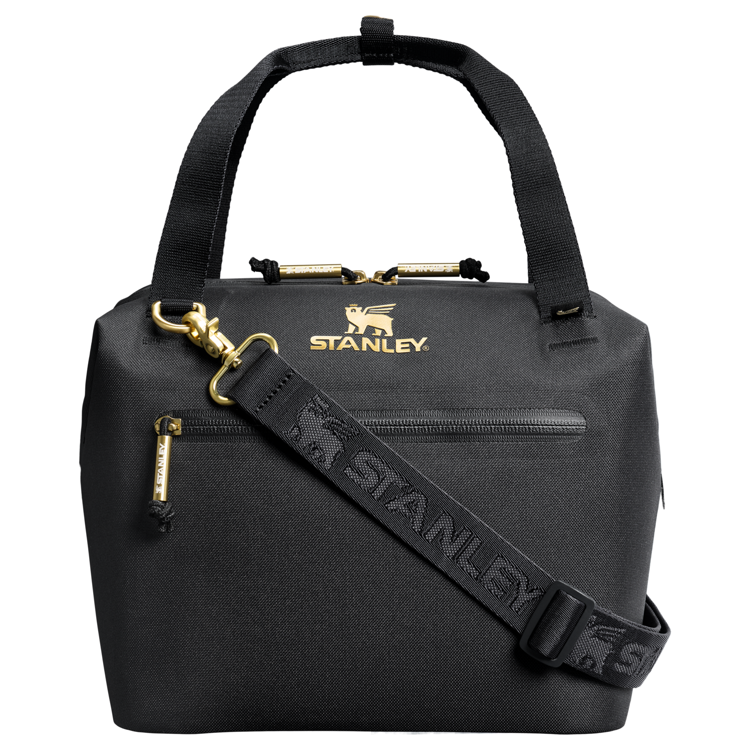 Heavy-Duty Tote The All Day Julienne Mini Cooler D052R - Leak-Proof Insulated Mini Cooler Bag for Lunch - Black Honey