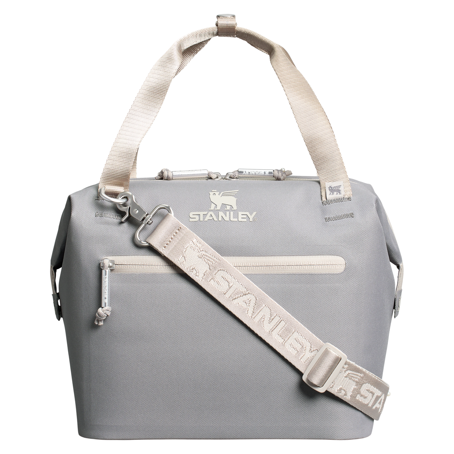 Heavy-Duty Tote The All Day Julienne Mini Cooler D052R - Leak-Proof Insulated Mini Cooler Bag for Lunch - Stone