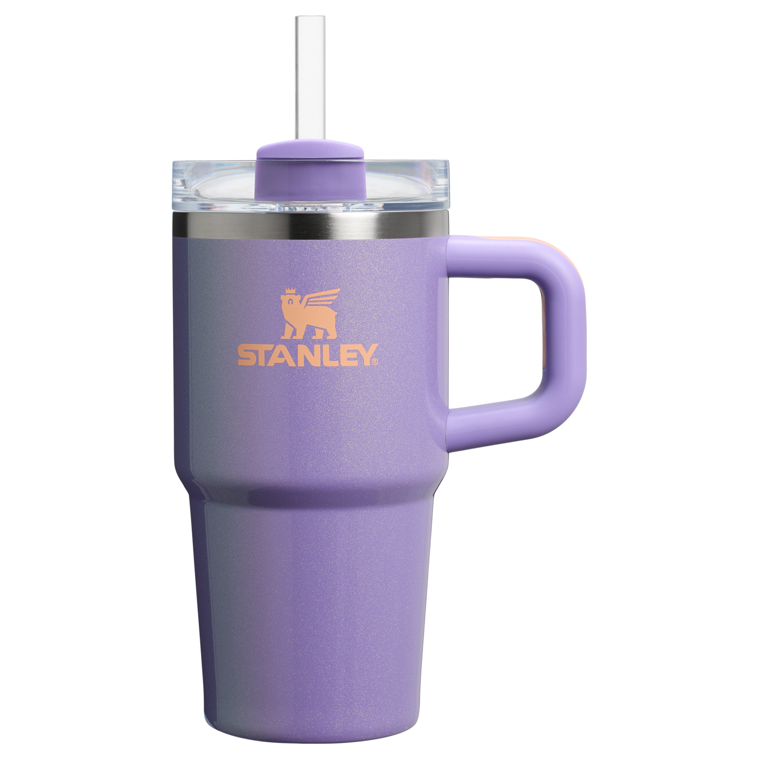 Car-Cup Friendly The Quencher H2.O Flowstate Tumbler with Handle | Stanley Create D309N - FlowState 3-Position Lid Insulated Travel Mug Detail