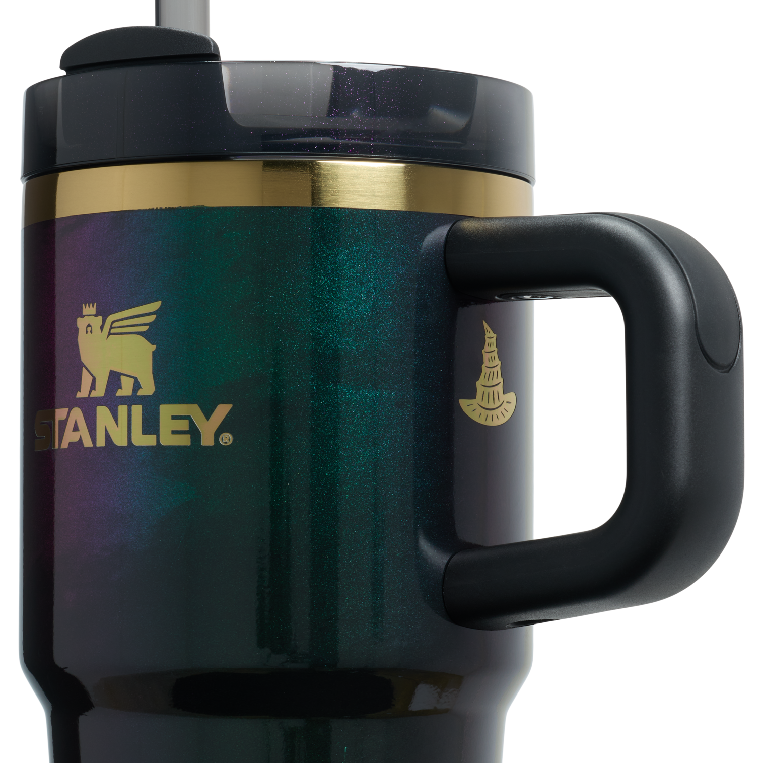 Car-Cup Friendly The Wicked for Good Quencher H2.0 Flowstate Tumbler D247R - Premium Stainless Steel Straw Cup for All-Day Hydration Detail