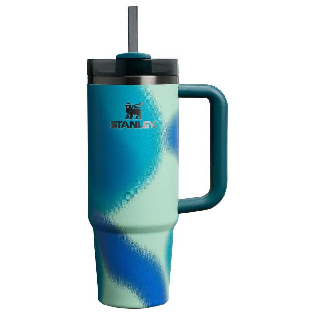 Insulated Travel The Quencher H2.0 Flowstate Tumbler D051L - 40oz Large Capacity Car-Cup Friendly Quencher Detail