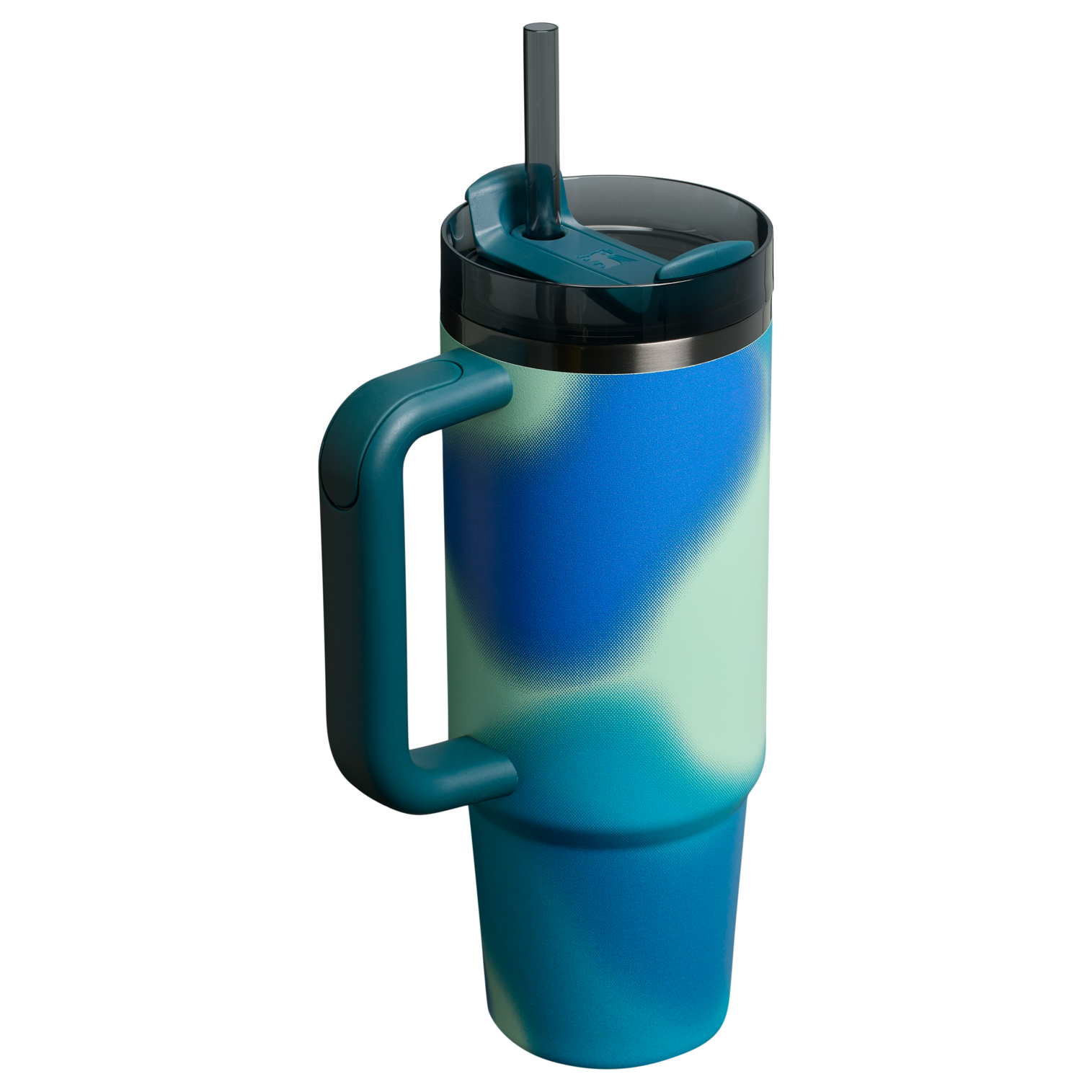 Insulated Travel The Quencher H2.0 Flowstate Tumbler D051L - 40oz Large Capacity Car-Cup Friendly Quencher Detail