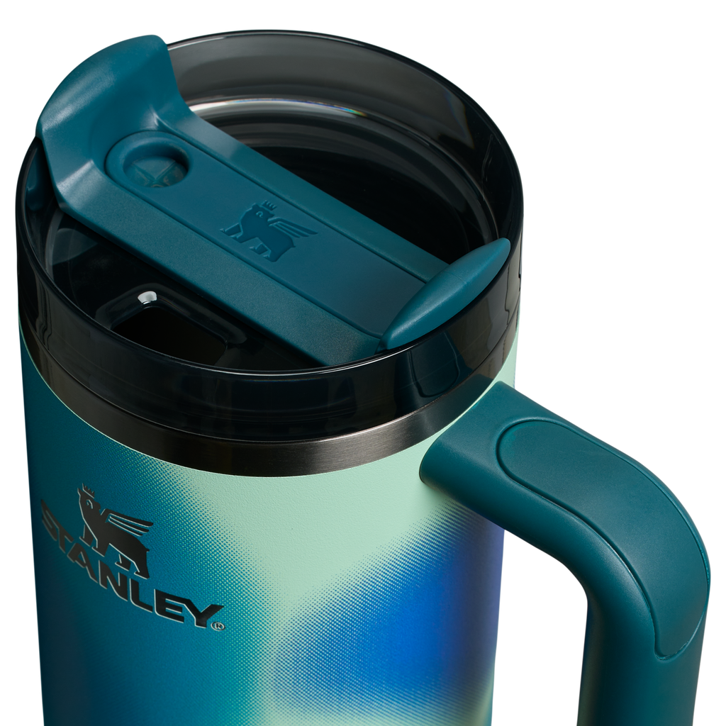 Insulated Travel The Quencher H2.0 Flowstate Tumbler D051L - 40oz Large Capacity Car-Cup Friendly Quencher Detail