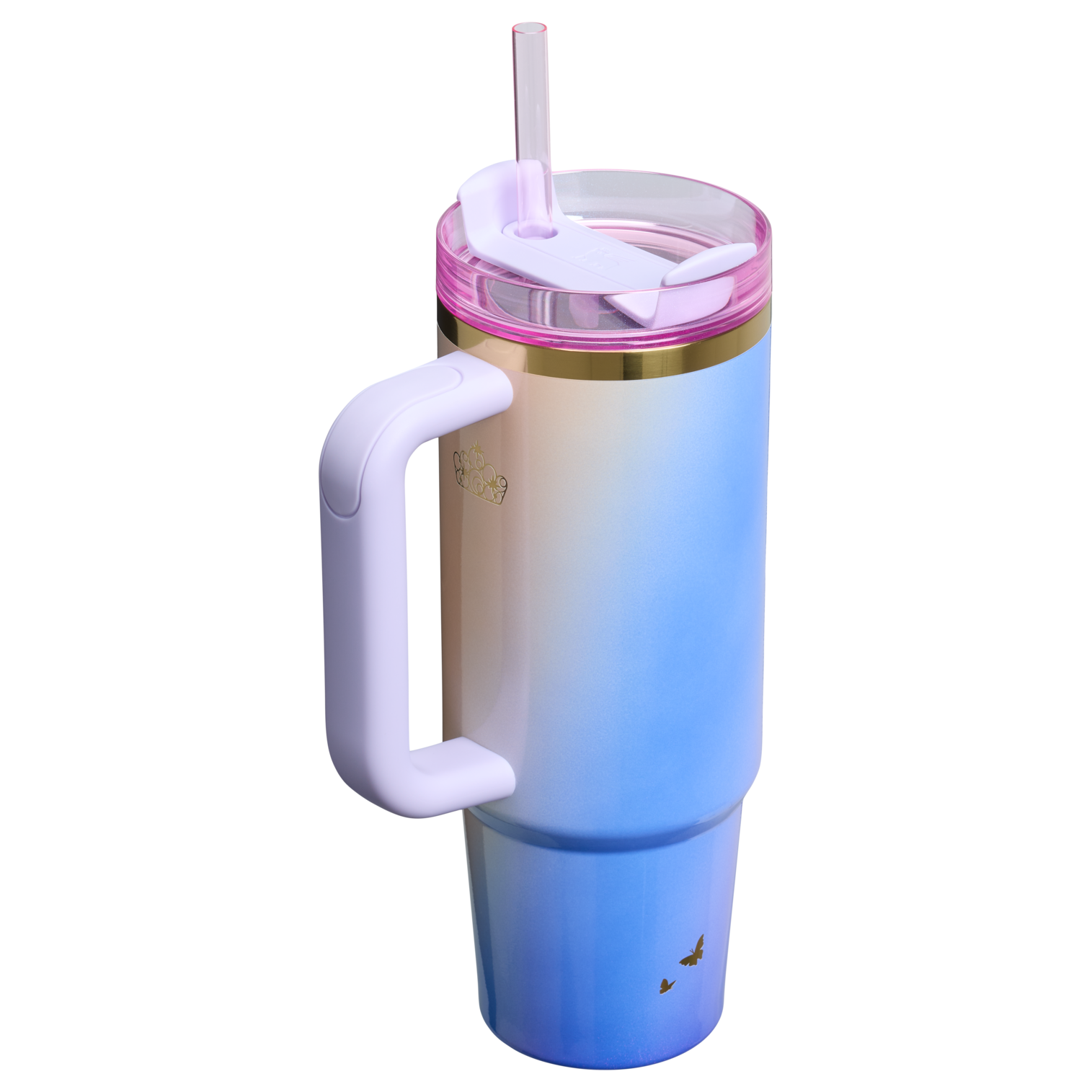 Splash-Resistant FlowState The Wicked for Good Quencher H2.0 Flowstate Tumbler D246P - Premium Stainless Steel Straw Cup for All-Day Hydration Detail