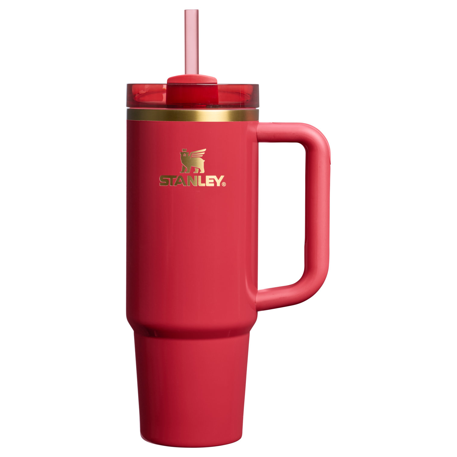 Large Capacity The Cheers & Cheer Quencher H2.0 Flowstate Tumbler D189S - Premium Stainless Steel Straw Cup for All-Day Hydration - Holly Berry Gloss