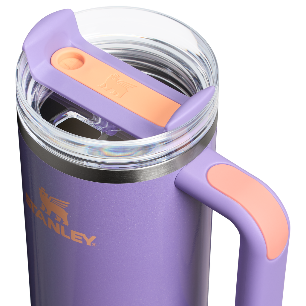 Insulated Travel The Quencher H2.0 Flowstate Tumbler D051L - 40oz Large Capacity Car-Cup Friendly Quencher Detail