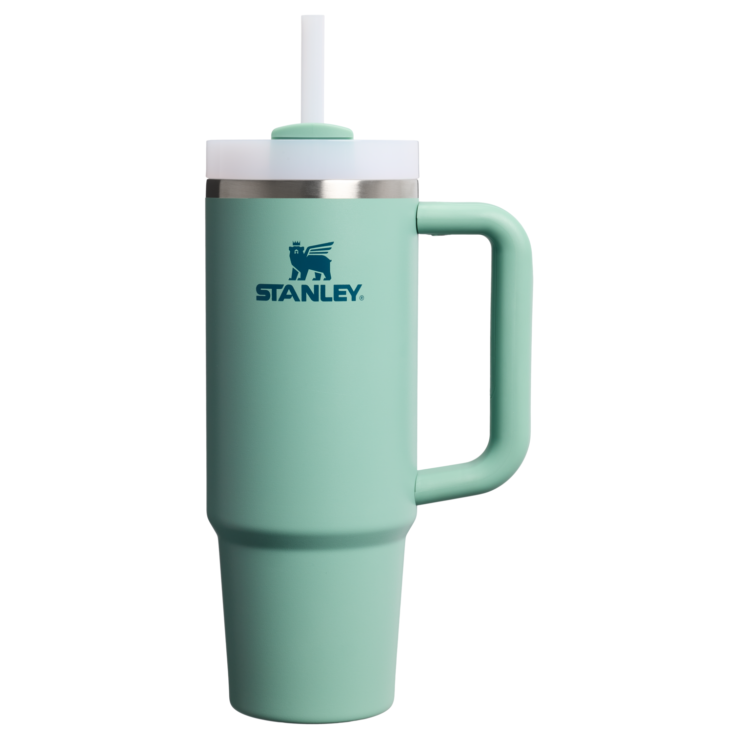 Insulated Travel The Quencher H2.0 Flowstate Tumbler D051L - 40oz Large Capacity Car-Cup Friendly Quencher - Spring Green