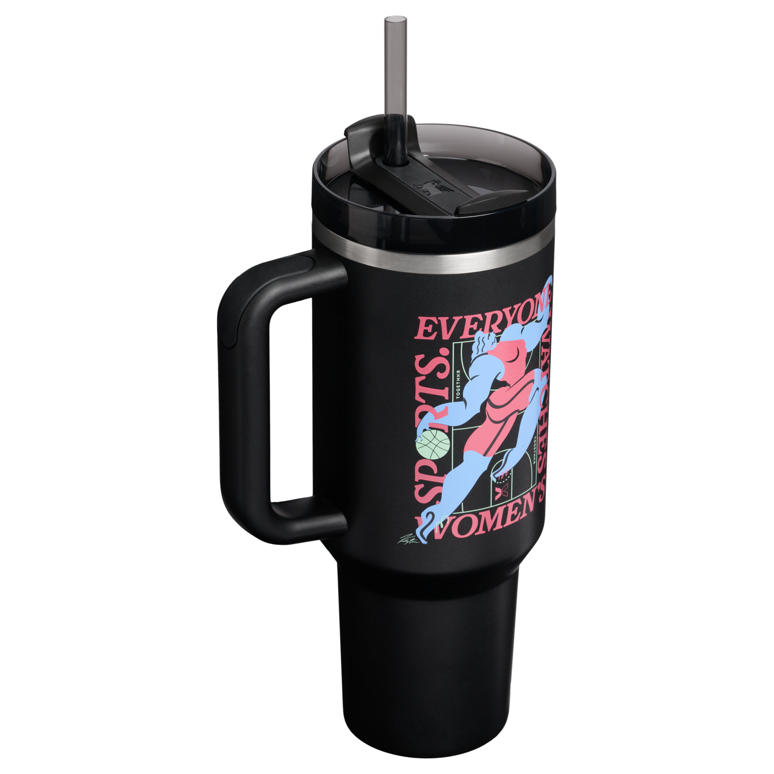 Double-Wall Vacuum The Quencher H2.0 Flowstate Tumbler D340Y - Premium Stainless Steel Straw Cup for All-Day Hydration Detail