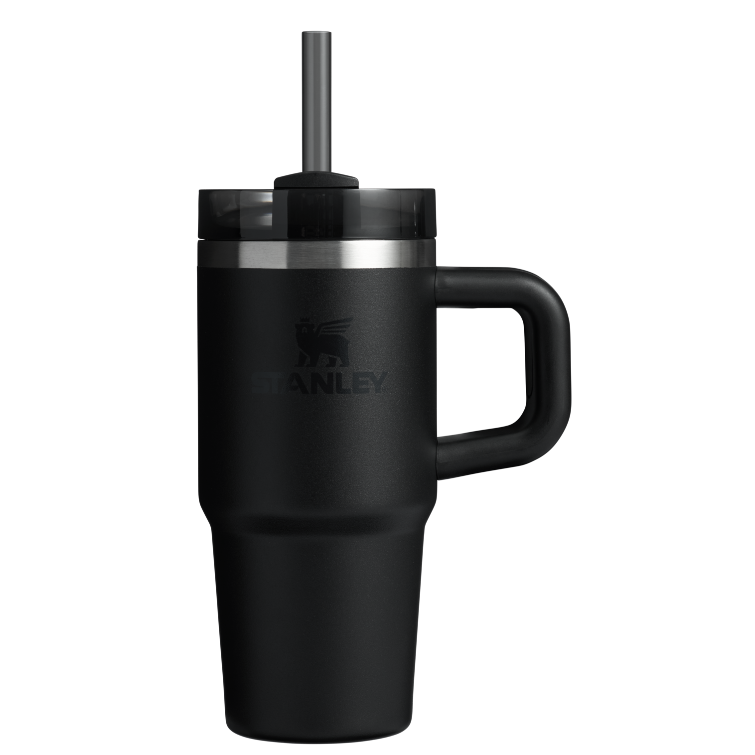 Large Capacity The Quencher H2.O Flowstate Tumbler D068Z - 40oz Large Capacity Car-Cup Friendly Quencher - Black 2.0