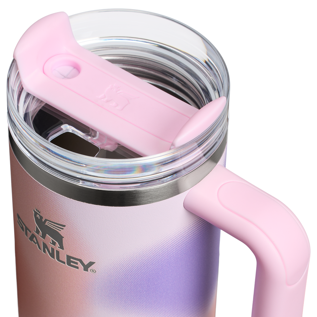 Insulated Travel The Quencher H2.0 Flowstate Tumbler D051L - 40oz Large Capacity Car-Cup Friendly Quencher Detail