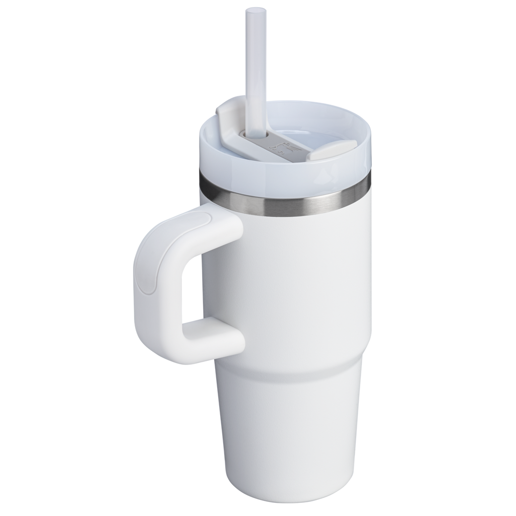 Insulated Travel The Quencher H2.O Flowstate Tumbler | Stanley Create D291F - Double-Wall Vacuum Insulated Travel Tumbler with Straw Detail
