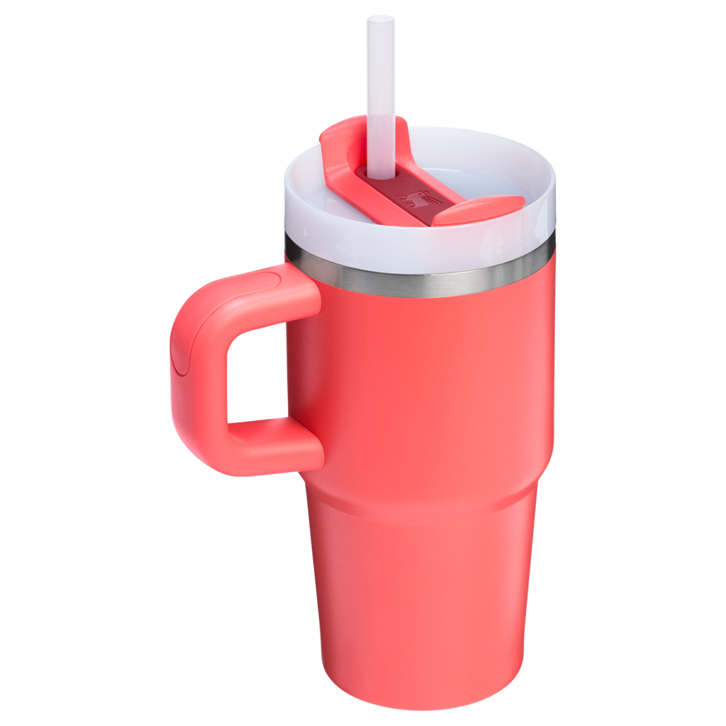 Car-Cup Friendly The Quencher H2.O Flowstate Tumbler with Handle | Stanley Create D309N - FlowState 3-Position Lid Insulated Travel Mug Detail