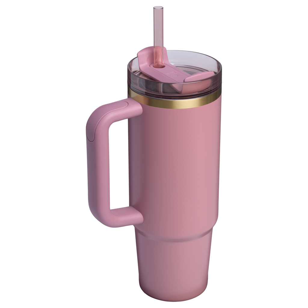 Insulated Travel The Quencher H2.0 Flowstate Tumbler D051L - 40oz Large Capacity Car-Cup Friendly Quencher Detail