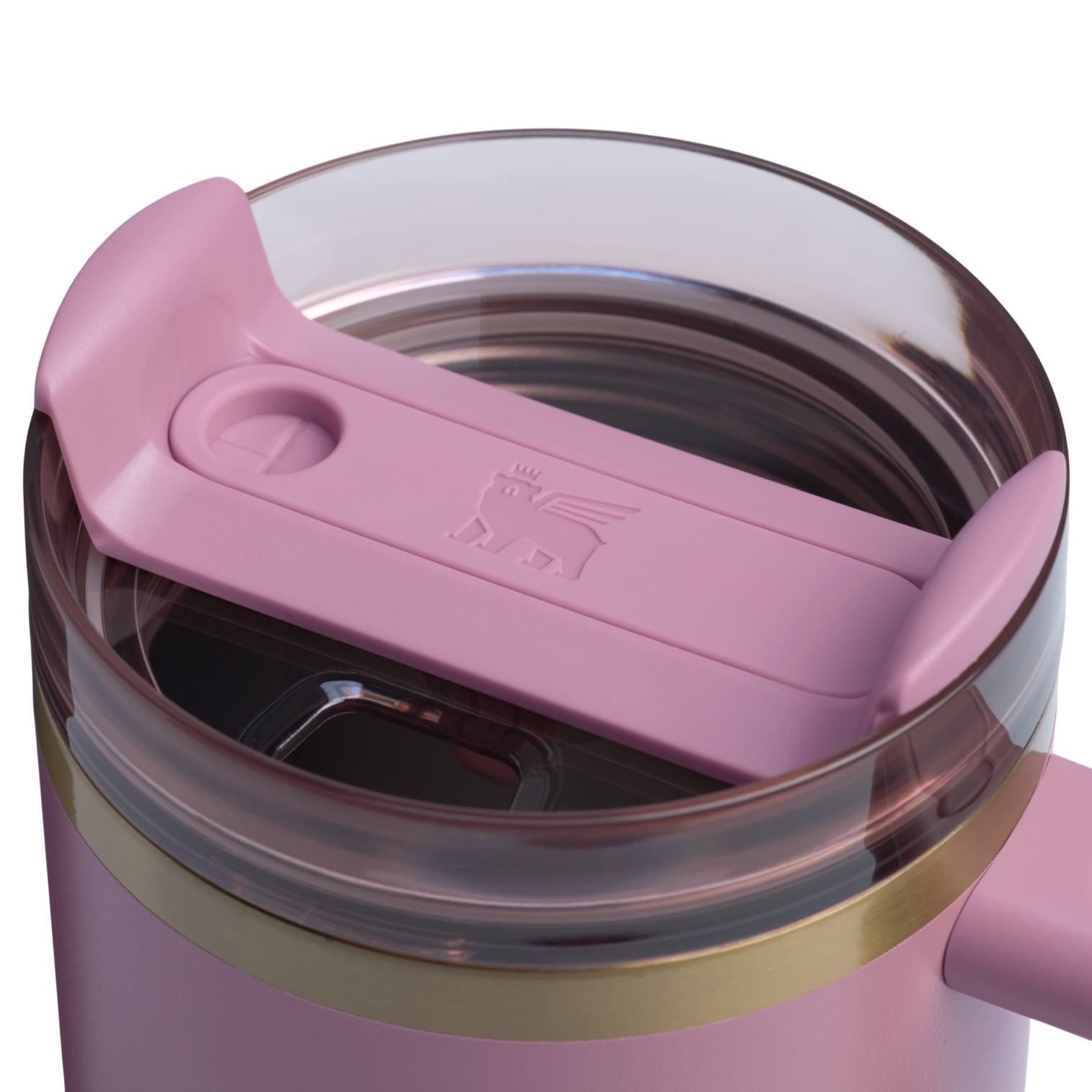 Car-Cup Friendly The Quencher H2.0 Flowstate Tumbler | Stanley Create D331C - Double-Wall Vacuum Insulated Travel Tumbler with Straw Detail