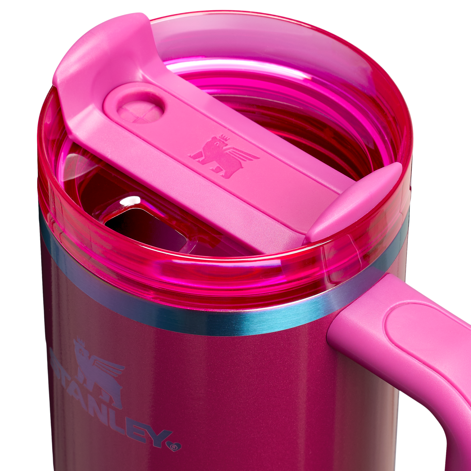 Insulated Travel The Quencher H2.0 Flowstate Tumbler D051L - 40oz Large Capacity Car-Cup Friendly Quencher Detail