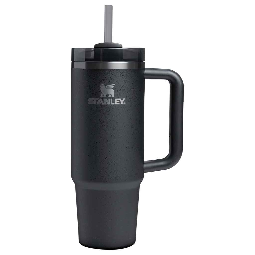 Car-Cup Friendly The Quencher H2.0 Flowstate Tumbler | Stanley Create D331C - Double-Wall Vacuum Insulated Travel Tumbler with Straw Detail