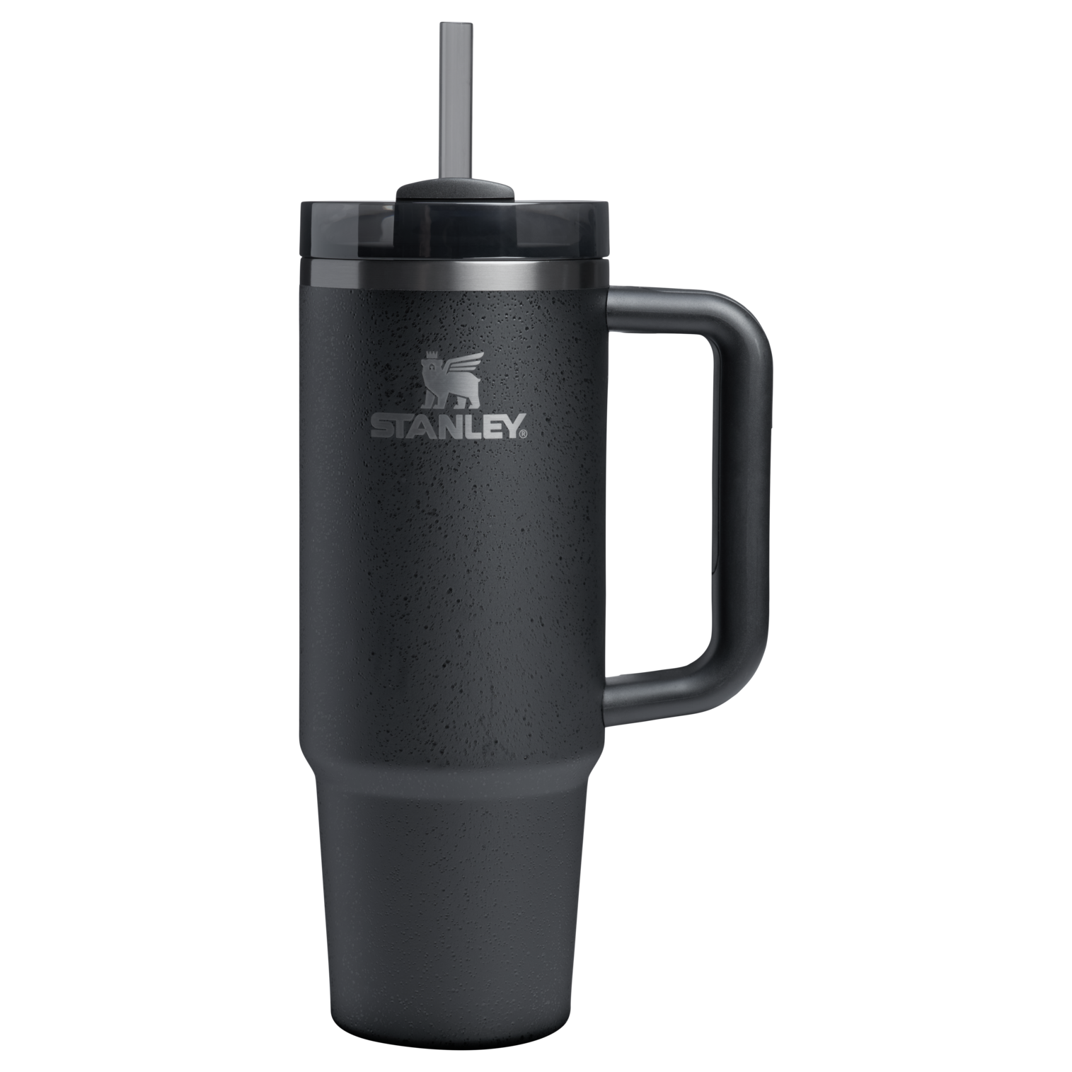 Car-Cup Friendly The Quencher H2.0 Flowstate Tumbler | Stanley Create D331C - Double-Wall Vacuum Insulated Travel Tumbler with Straw Detail