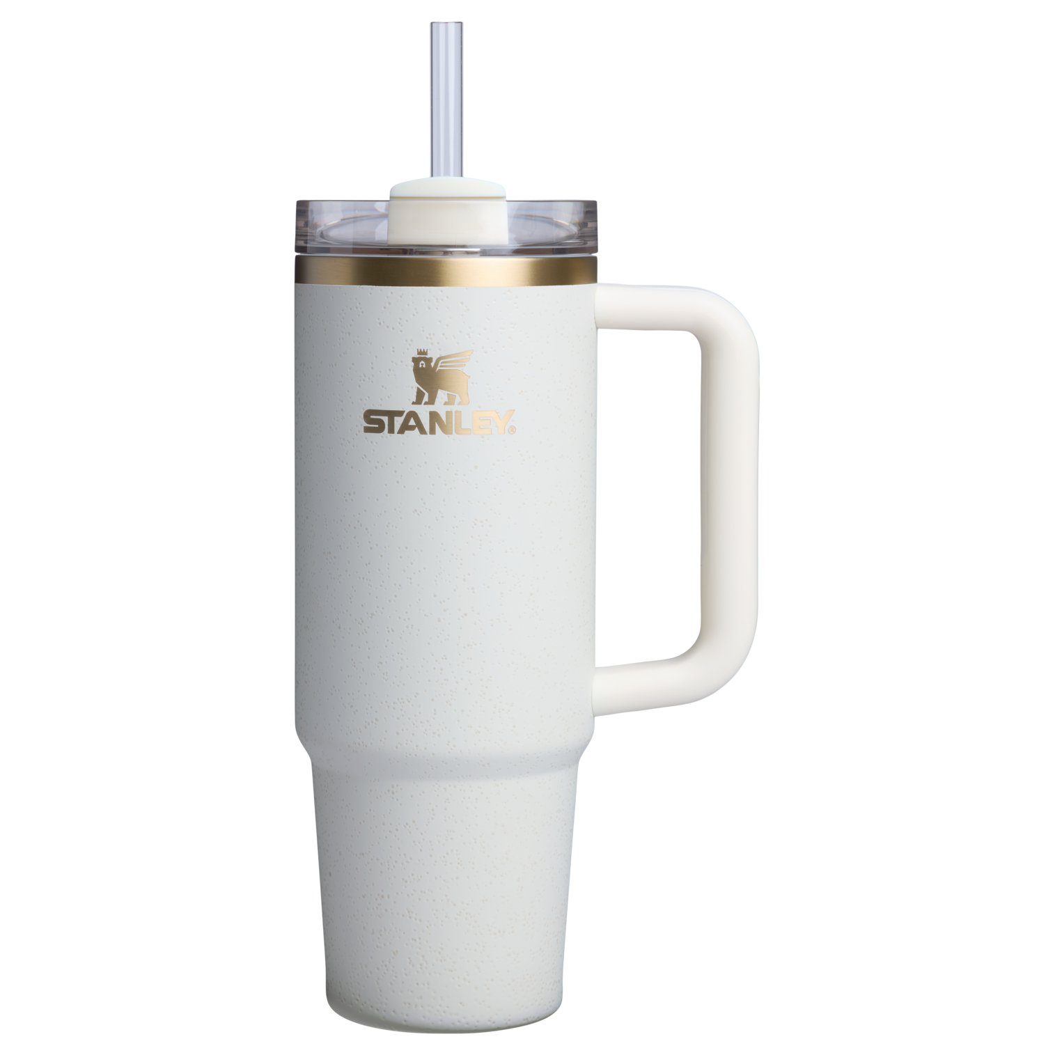 Car-Cup Friendly The Quencher H2.0 Flowstate Tumbler | Stanley Create D331C - Double-Wall Vacuum Insulated Travel Tumbler with Straw Detail