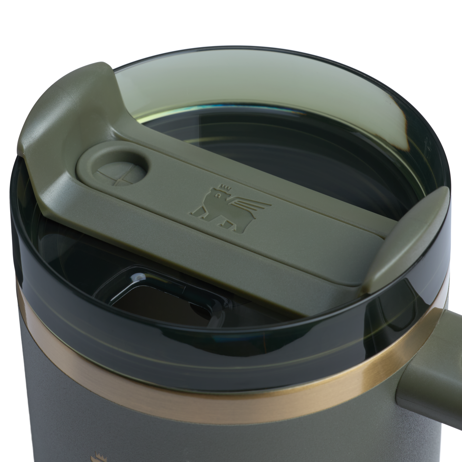 Car-Cup Friendly The Quencher H2.0 Flowstate Tumbler | Stanley Create D331C - Double-Wall Vacuum Insulated Travel Tumbler with Straw Detail