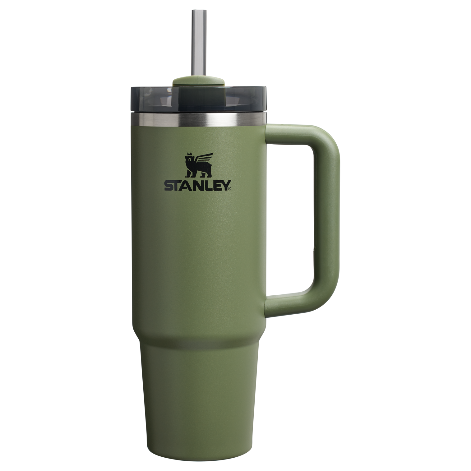 Insulated Travel The Quencher H2.0 Flowstate Tumbler D051L - 40oz Large Capacity Car-Cup Friendly Quencher - Dried Pine