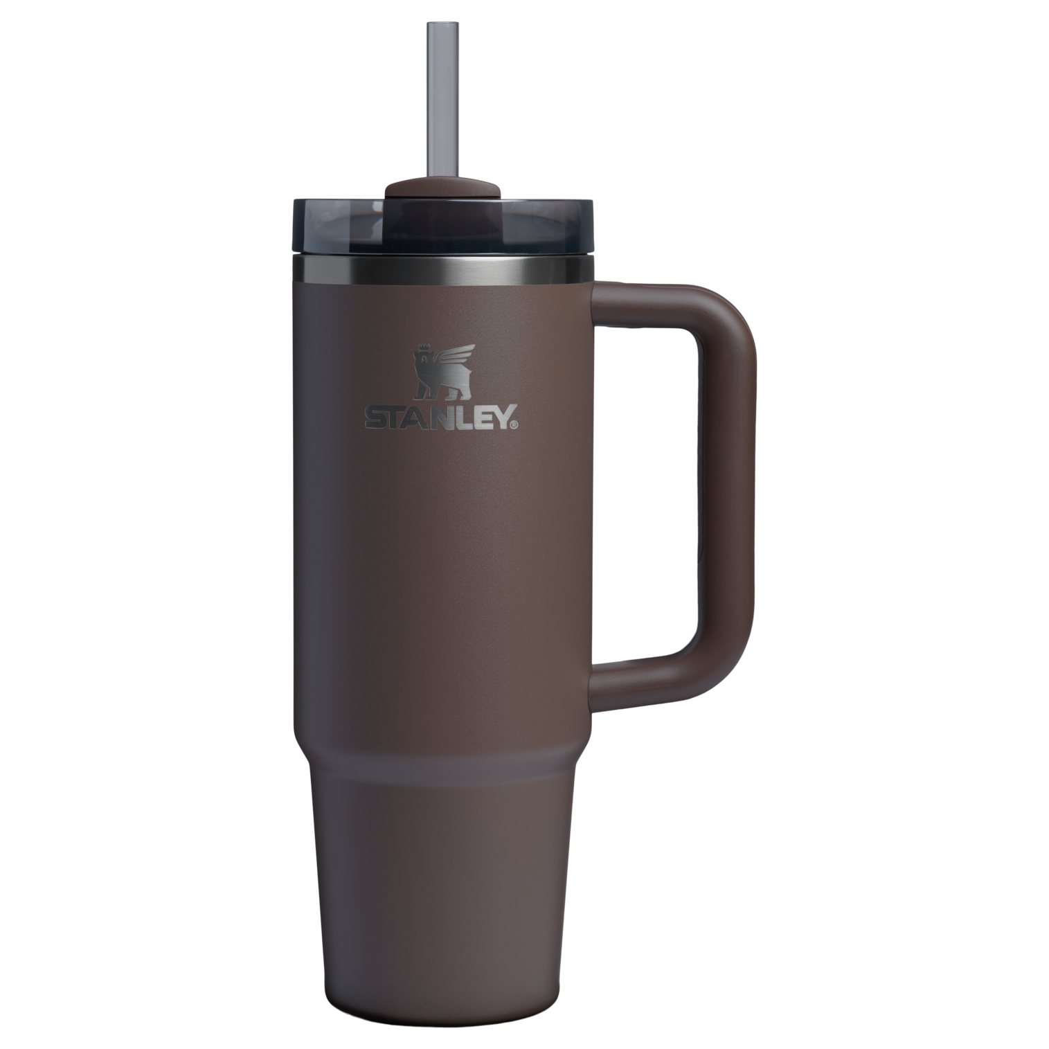 Car-Cup Friendly The Quencher H2.0 Flowstate Tumbler | Stanley Create D331C - Double-Wall Vacuum Insulated Travel Tumbler with Straw Detail