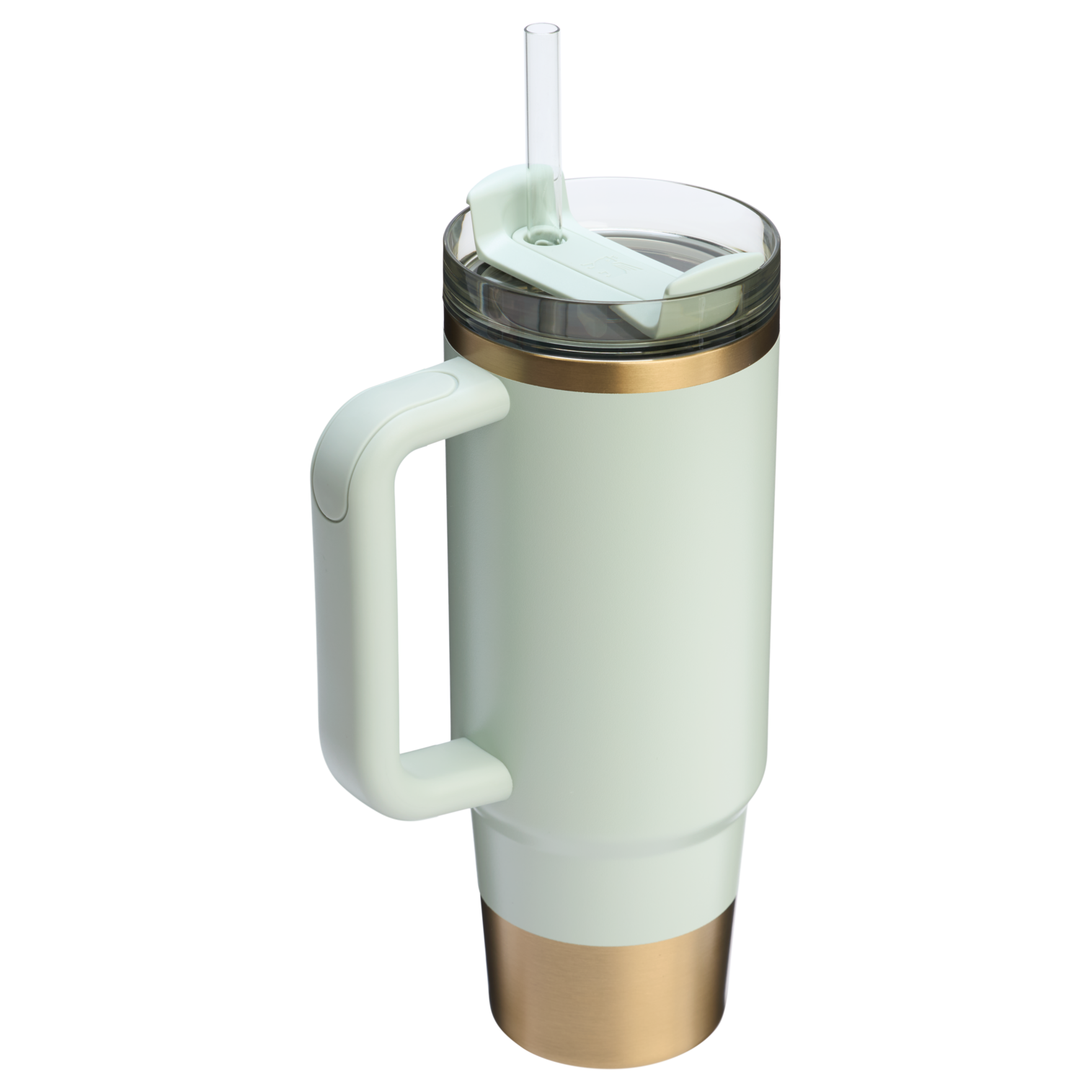 Car-Cup Friendly The Quencher H2.0 Flowstate Tumbler | Stanley Create D331C - Double-Wall Vacuum Insulated Travel Tumbler with Straw Detail