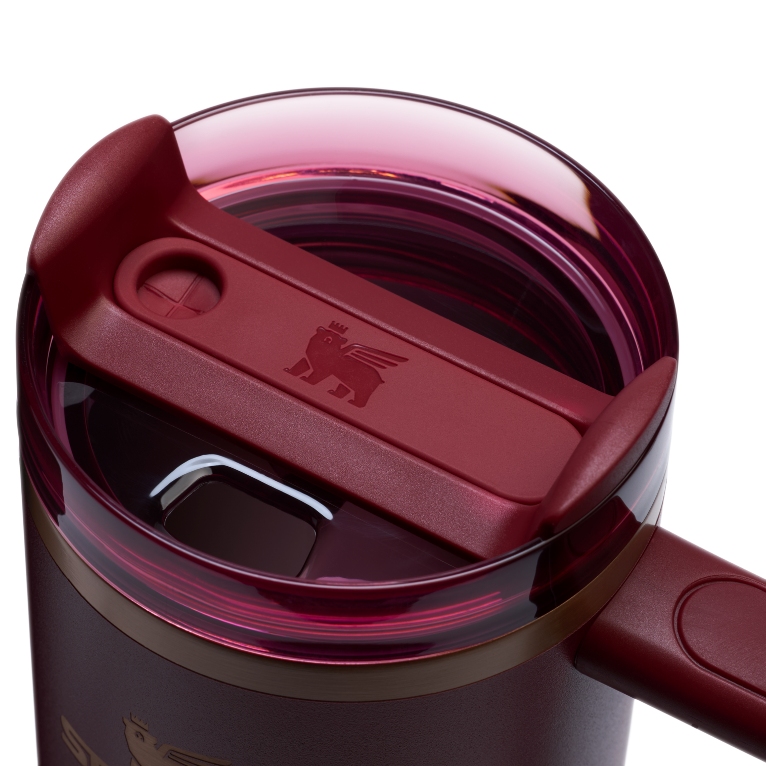 Insulated Travel The Quencher H2.0 Flowstate Tumbler D051L - 40oz Large Capacity Car-Cup Friendly Quencher Detail