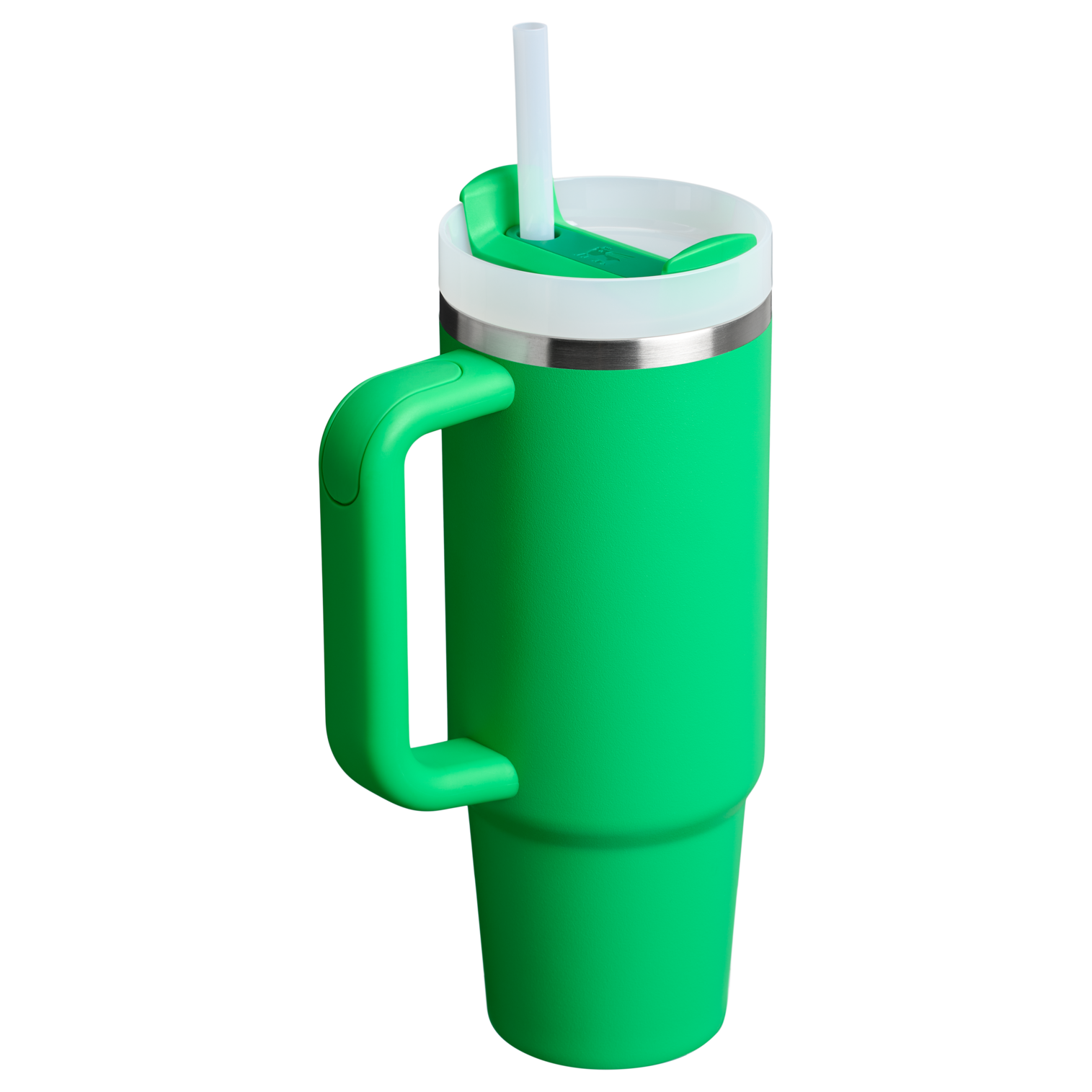 Car-Cup Friendly The Quencher H2.0 Flowstate Tumbler | Stanley Create D331C - Double-Wall Vacuum Insulated Travel Tumbler with Straw Detail
