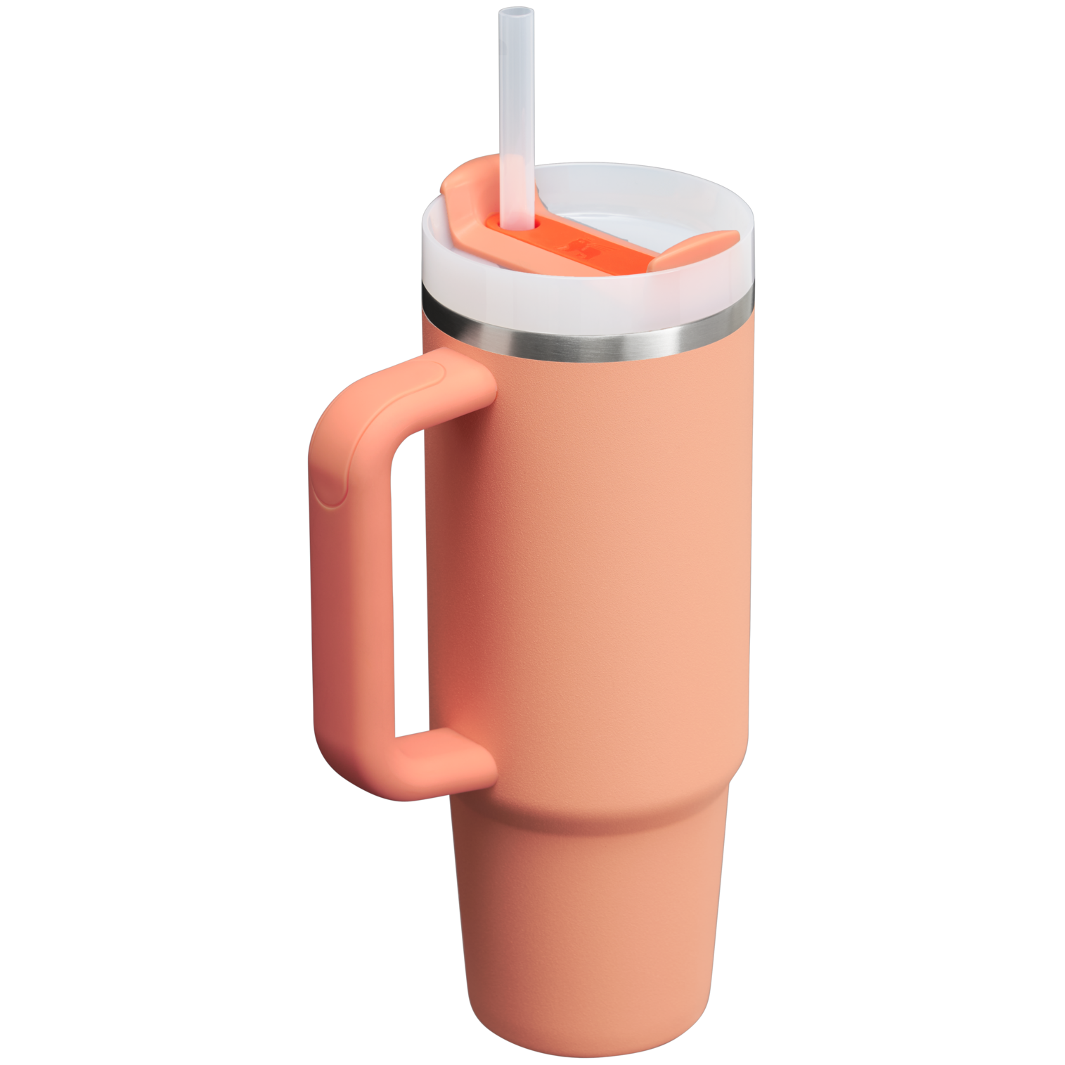 Car-Cup Friendly The Quencher H2.0 Flowstate Tumbler | Stanley Create D331C - Double-Wall Vacuum Insulated Travel Tumbler with Straw Detail