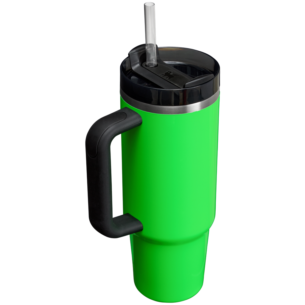 Insulated Travel The Quencher H2.0 Flowstate Tumbler D051L - 40oz Large Capacity Car-Cup Friendly Quencher Detail