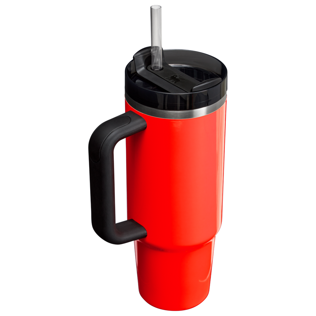 Insulated Travel The Quencher H2.0 Flowstate Tumbler D051L - 40oz Large Capacity Car-Cup Friendly Quencher Detail