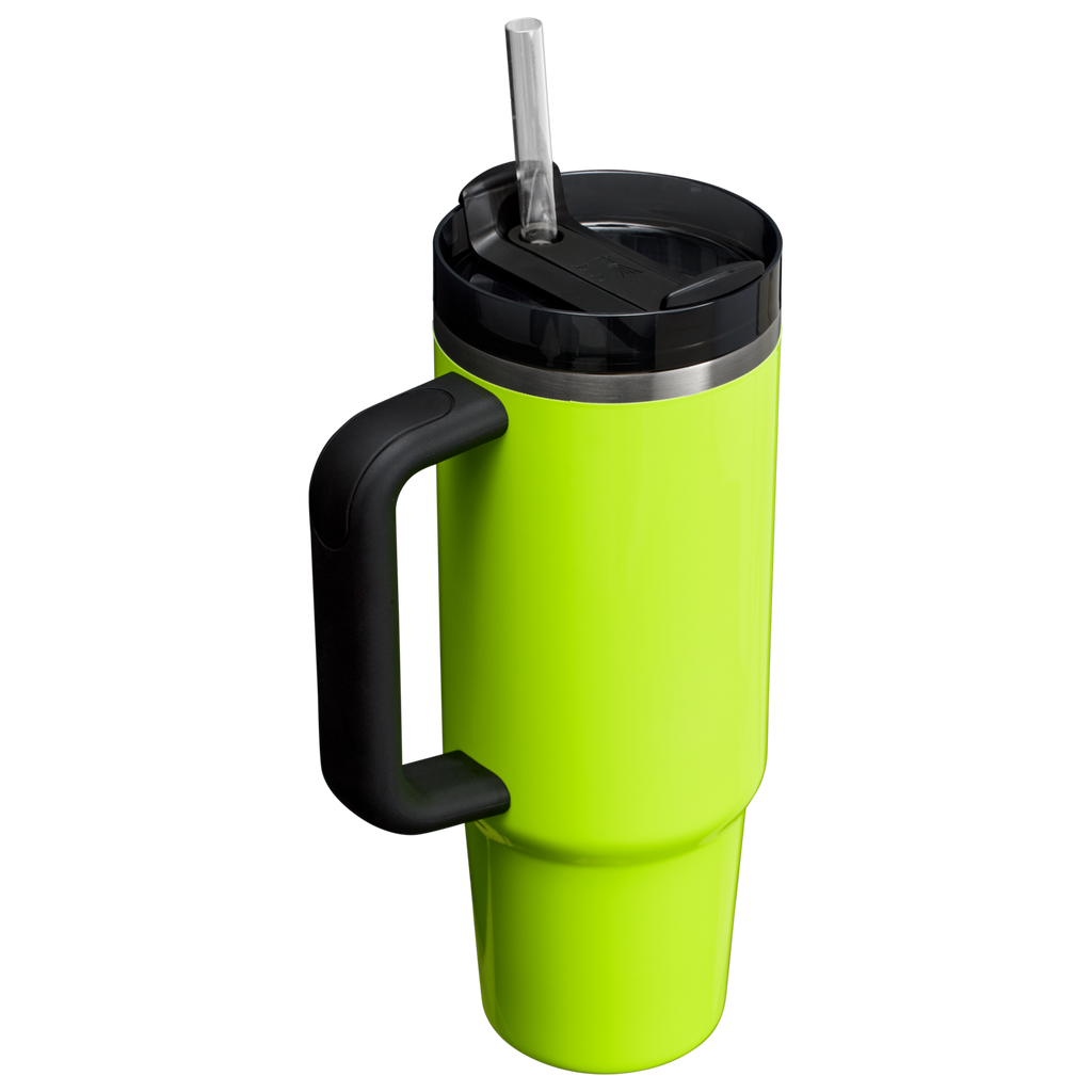 Insulated Travel The Quencher H2.0 Flowstate Tumbler D051L - 40oz Large Capacity Car-Cup Friendly Quencher Detail