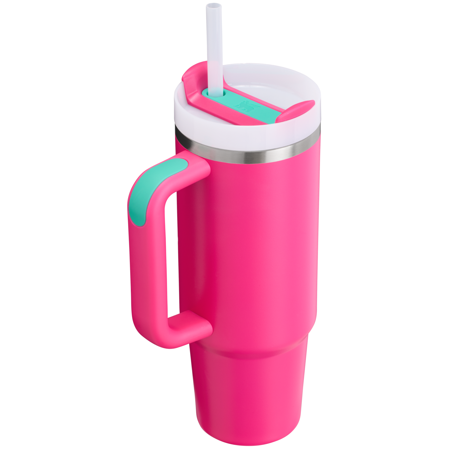 Car-Cup Friendly The Quencher H2.0 Flowstate Tumbler | Stanley Create D331C - Double-Wall Vacuum Insulated Travel Tumbler with Straw Detail