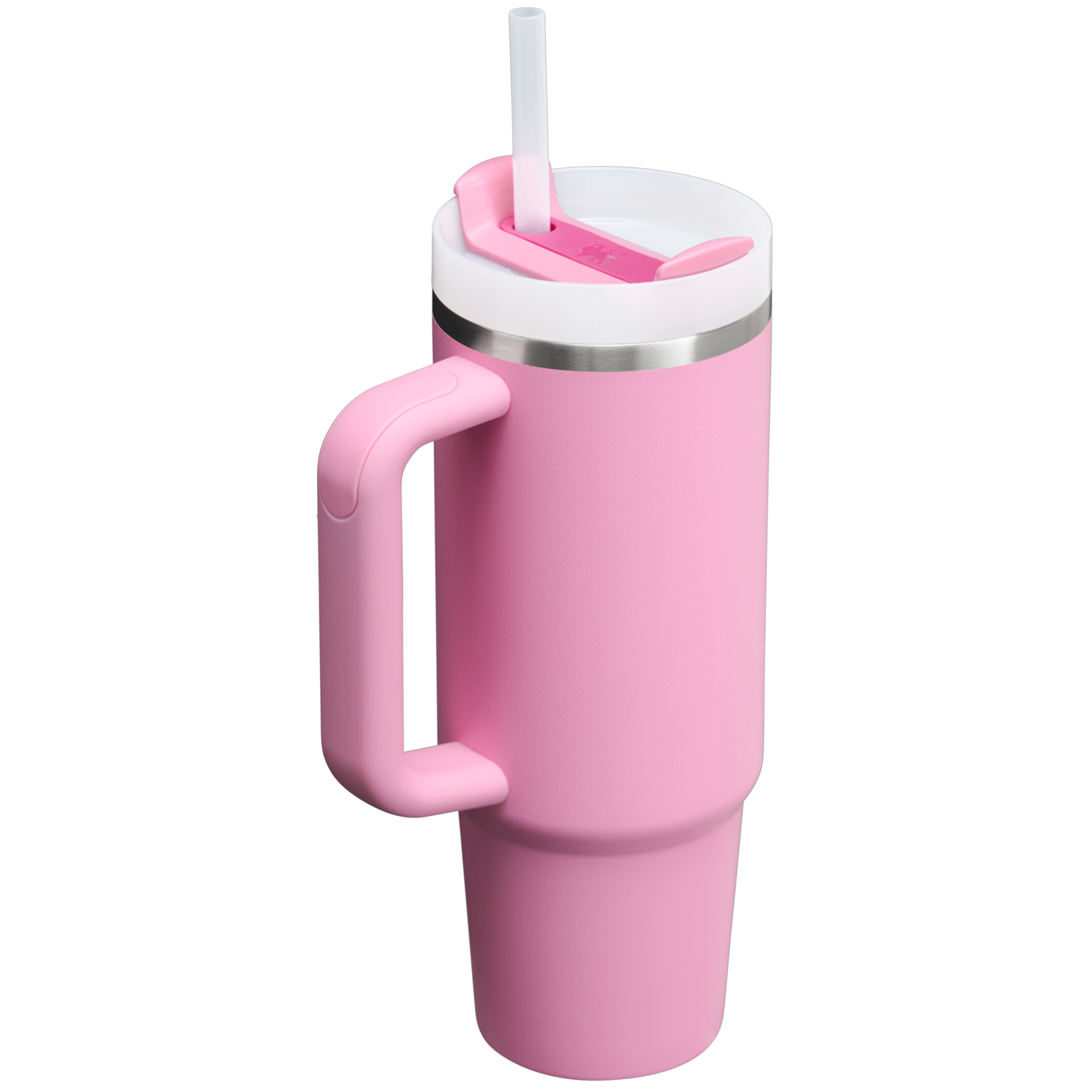 Car-Cup Friendly The Quencher H2.0 Flowstate Tumbler | Stanley Create D331C - Double-Wall Vacuum Insulated Travel Tumbler with Straw Detail