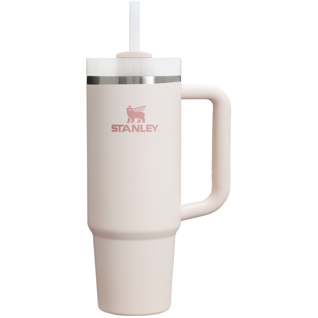 Insulated Travel The Quencher H2.0 Flowstate Tumbler D051L - 40oz Large Capacity Car-Cup Friendly Quencher - Rose Quartz 2.0