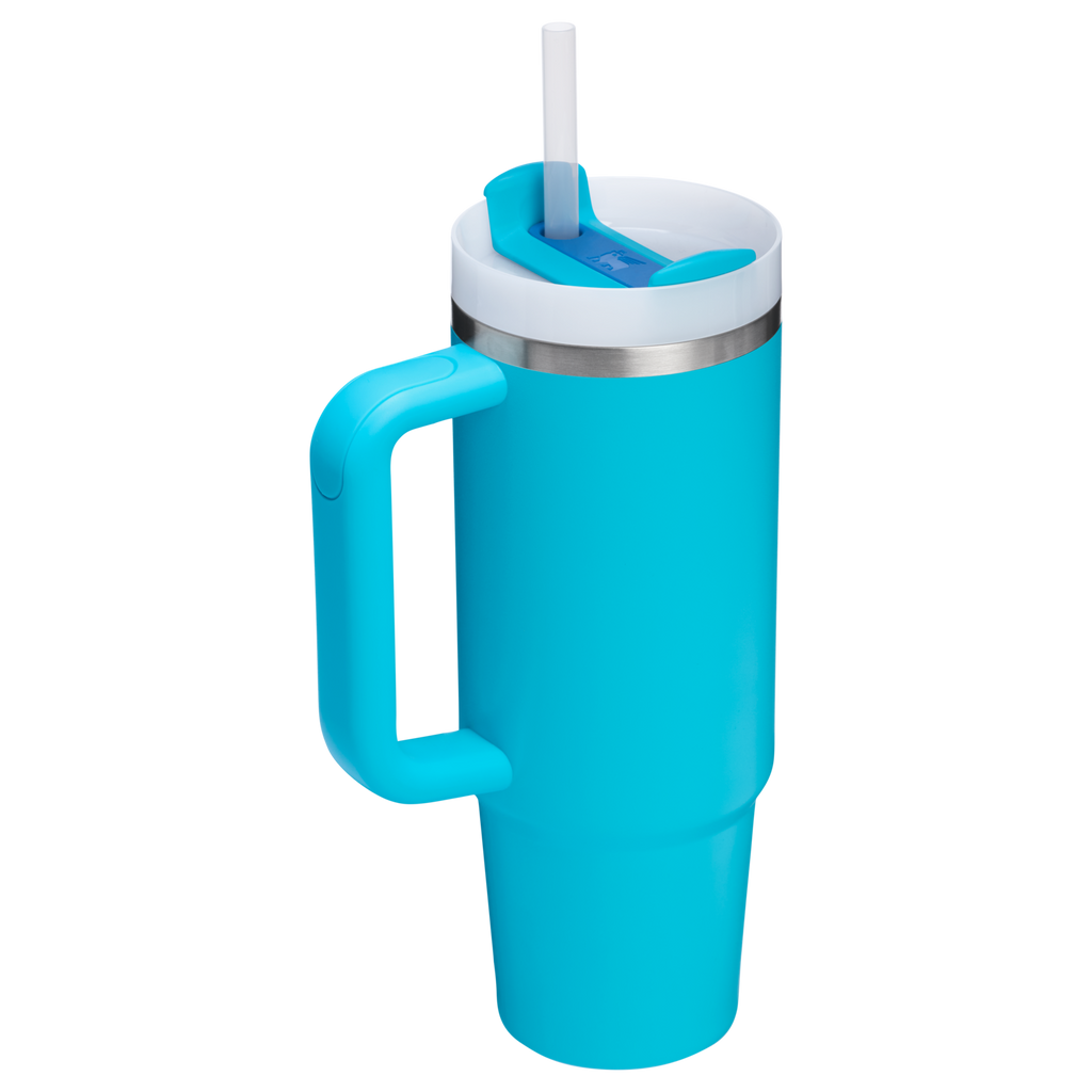 Insulated Travel The Quencher H2.0 Flowstate Tumbler D051L - 40oz Large Capacity Car-Cup Friendly Quencher Detail