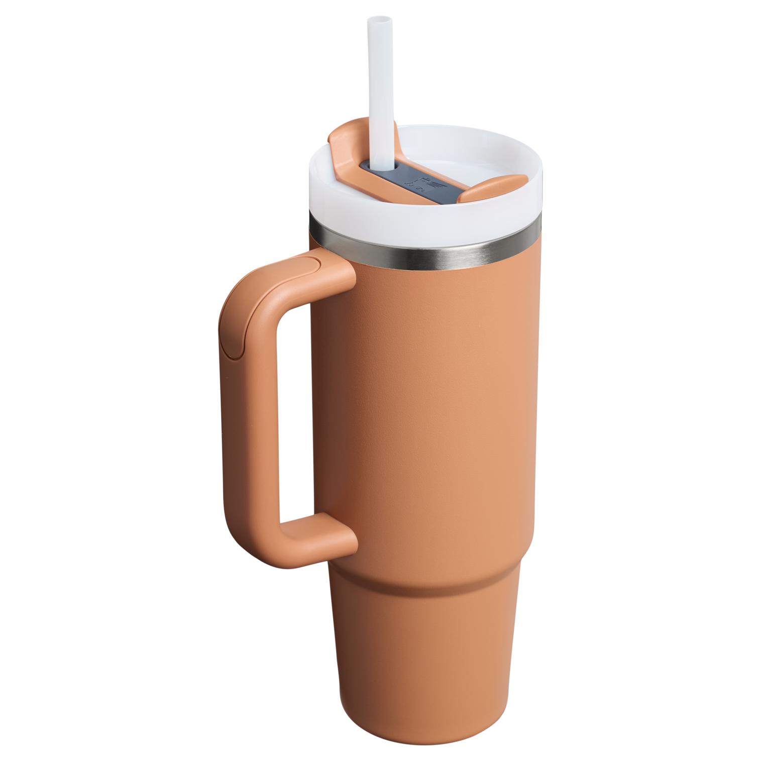 Car-Cup Friendly The Quencher H2.0 Flowstate Tumbler | Stanley Create D331C - Double-Wall Vacuum Insulated Travel Tumbler with Straw Detail