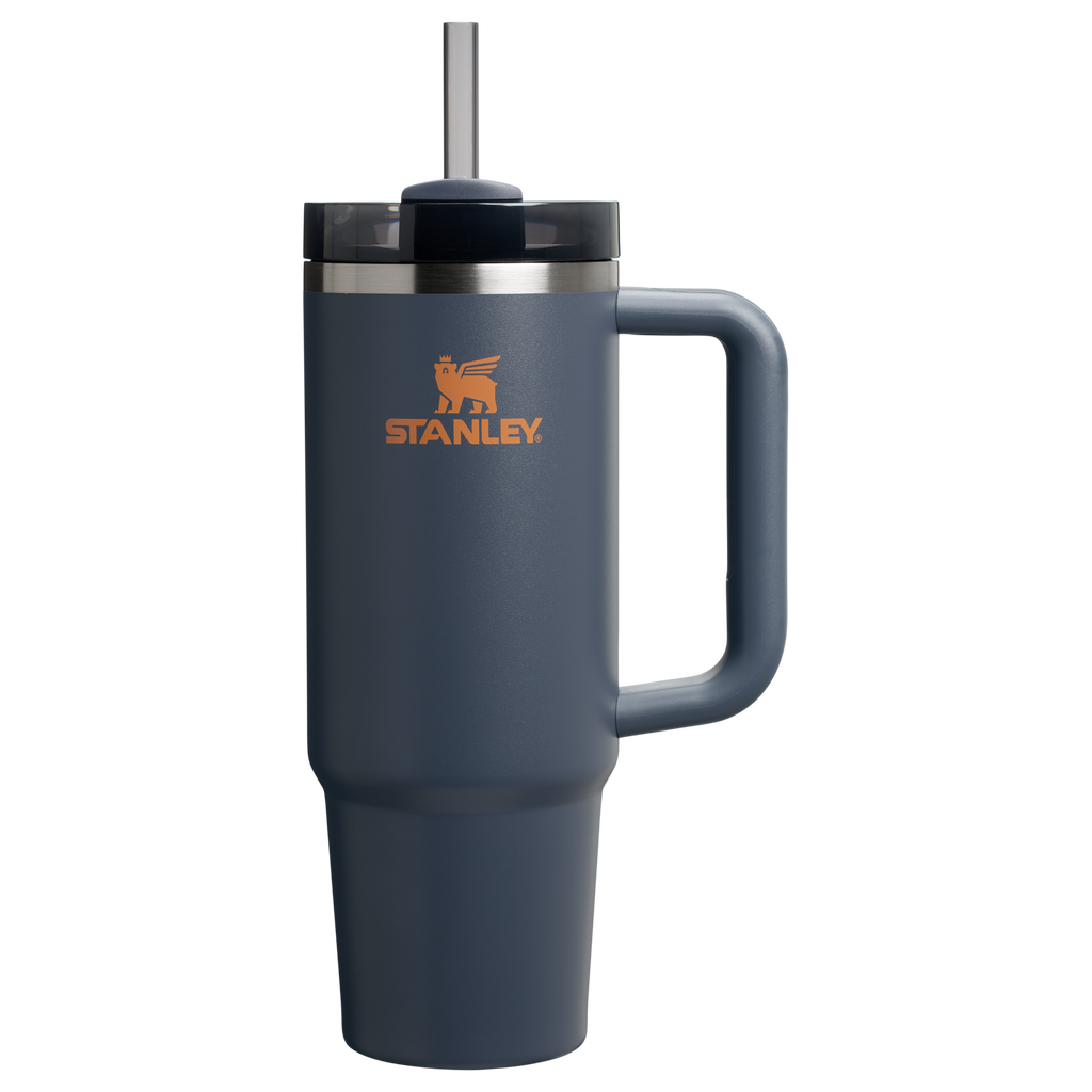 Car-Cup Friendly The Quencher H2.0 Flowstate Tumbler | Stanley Create D331C - Double-Wall Vacuum Insulated Travel Tumbler with Straw - Twilight